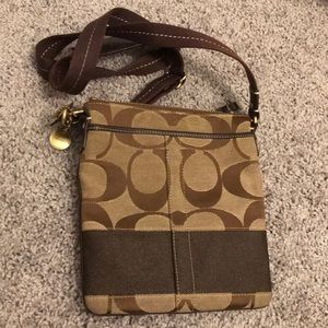 Coach Crossbody Bag- Brown